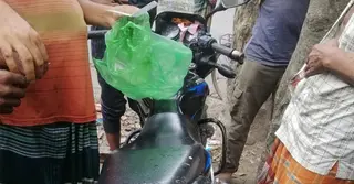 ঝিনাইদহে বাসের চাকায় পিষ্ট হয়ে মোটরসাইকেল আরোহীর মৃত্যু